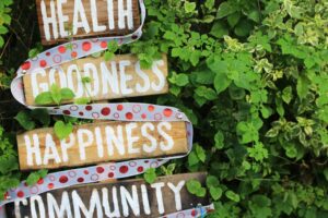 Health - Goodness - Happiness - Community