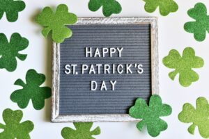 Happy St. Patrick’s Day sign